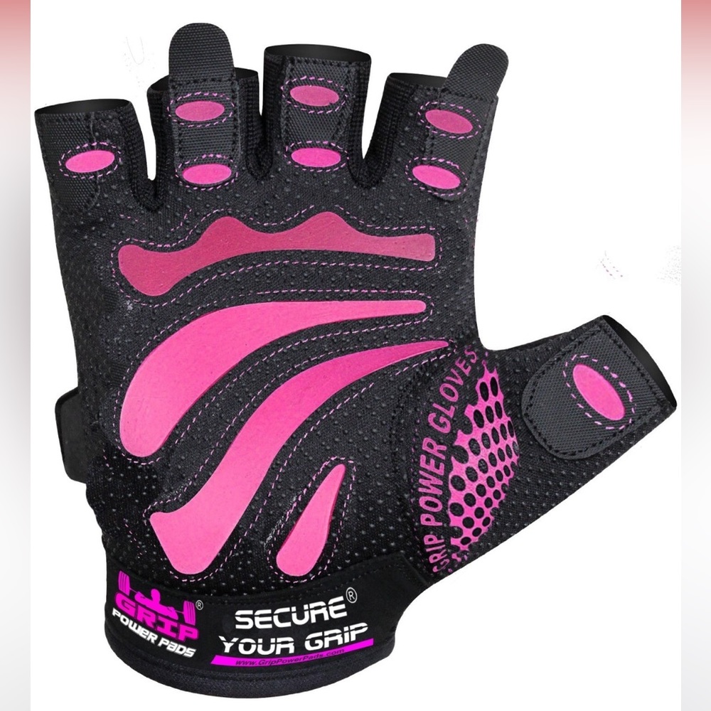 NEW GRIP Power Pads - Weightlifting Gloves - Women’s